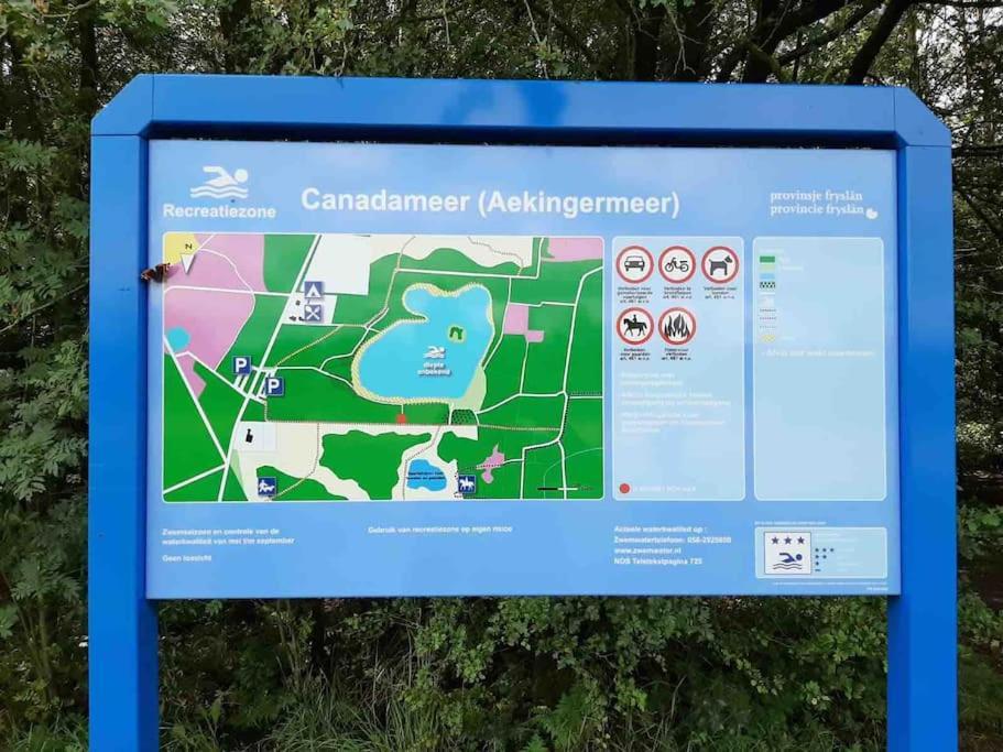 Vakantiehuis Eikzicht Gelegen Aan Het Bos Elsloo  Luaran gambar