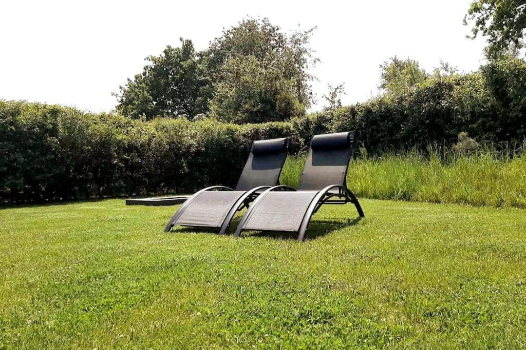 Vakantiehuis Eikzicht Gelegen Aan Het Bos Elsloo  Luaran gambar