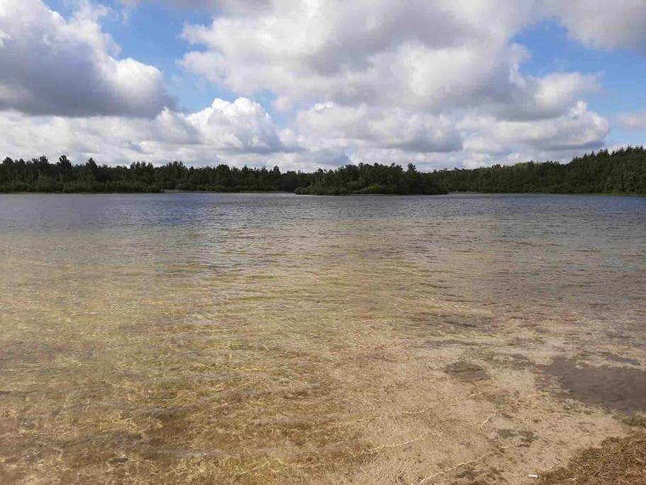 Vakantiehuis Eikzicht Gelegen Aan Het Bos Elsloo  Luaran gambar